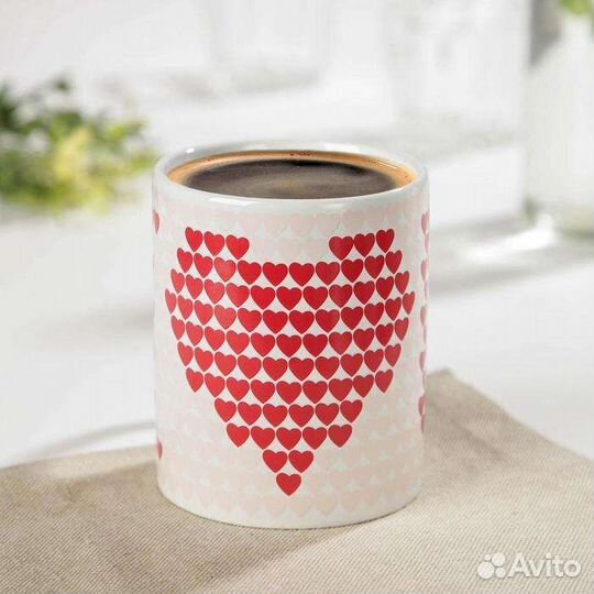 Кружка-хамелеон керамическая 350 мл