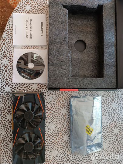 Видеокарта rx580 4gb
