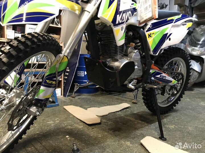 Защита картера и прогрессии kayo K1 250 MX 21 18 k