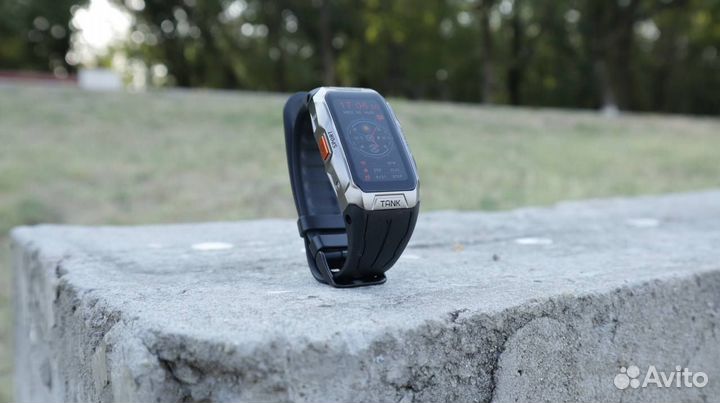 Новый защищенный фитнес браслет Kospet Tank X1