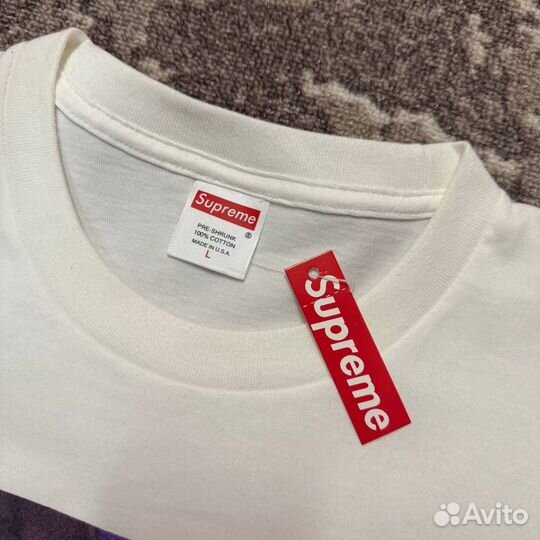 Футболка Supreme белоснежка белая