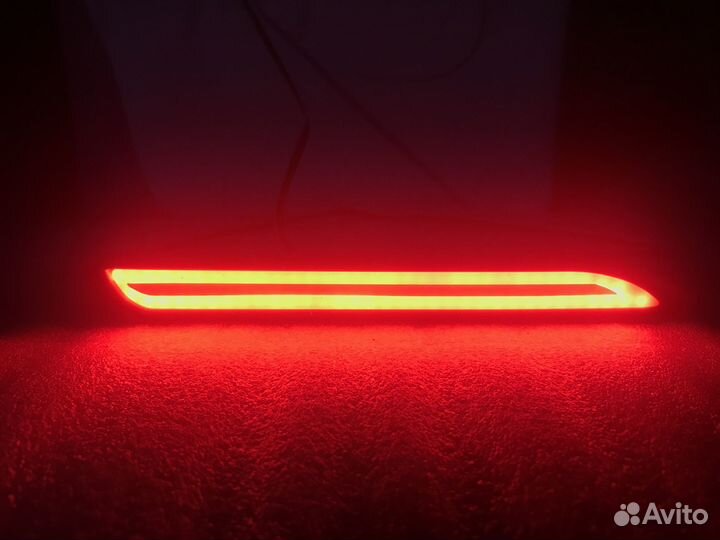 Катафоты неоновые Toyota/Lexus LED дымчатые