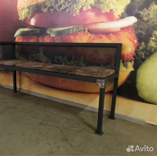 Скамейка прямая 180*50*90 см