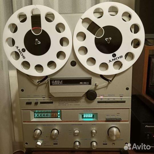 Катушечный магнитофон Санда мк-012С