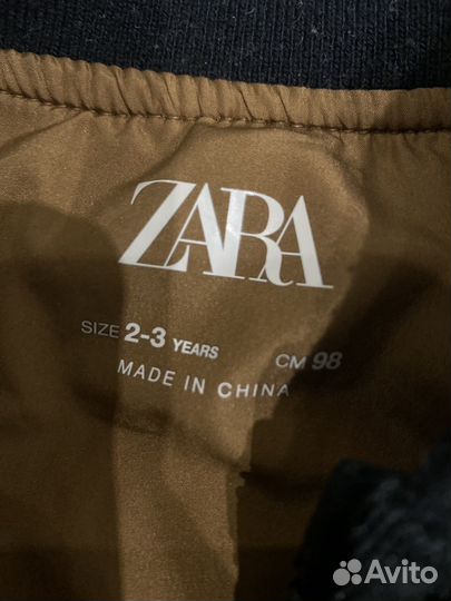 Детский бомбер Zara