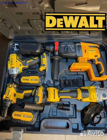 Набор инструментов DeWalt 4в1 (Арт.92258)