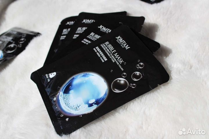 Маски для лица пузырьковые