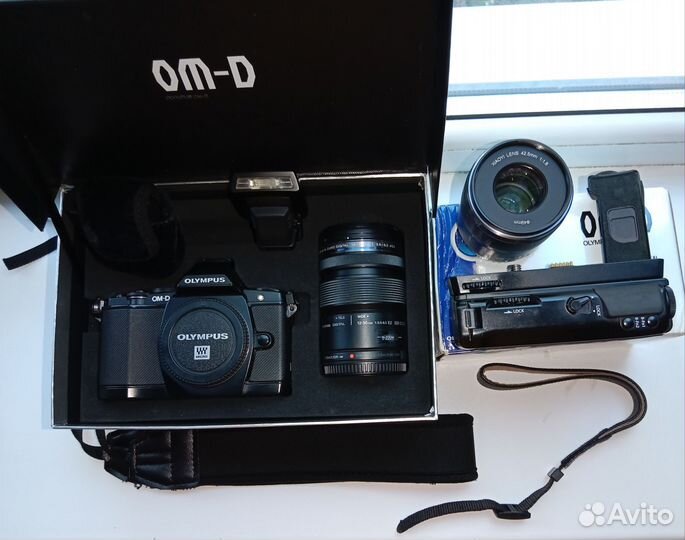 Фотоаппарат olympus om d e m5 большой комплект