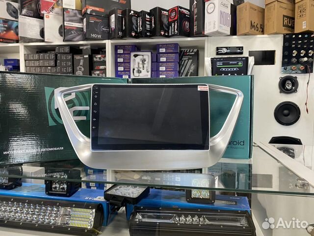 Штатная магнитола Parafar для Hyundai Solaris2017+