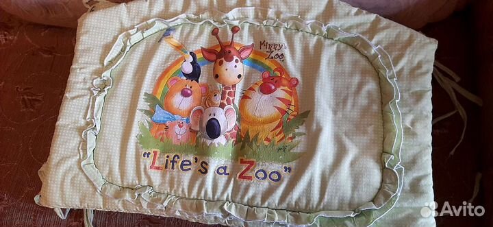 Бортики в кроватку,балдахин,крепление