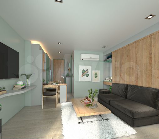 2-к. квартира, 35 м² (Таиланд)