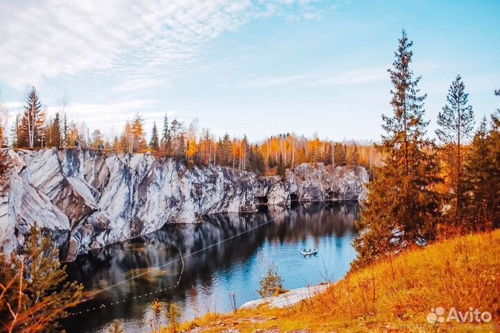 Тур в Карелию Рускеала все включено