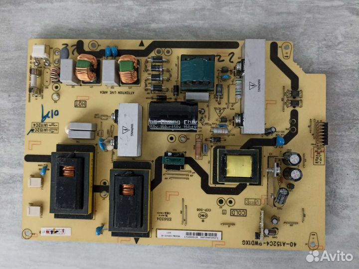 Блоки питания разных моделей телевизоров