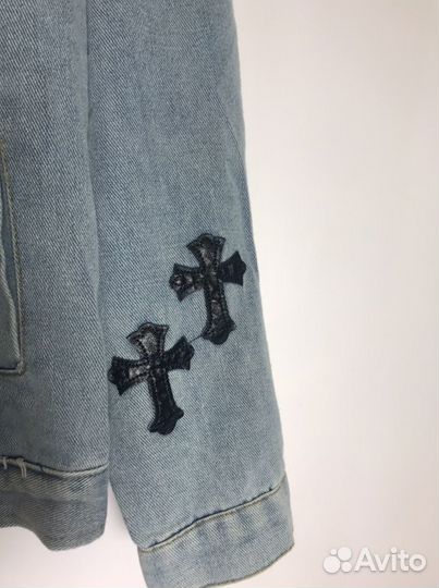 Джинсовая куртка Chrome Hearts (L размер)