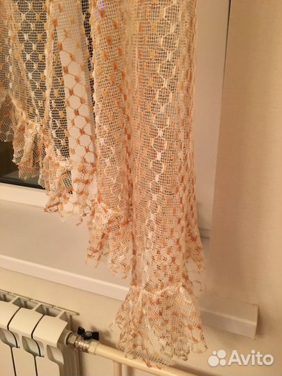 Тюль «кошкин дом»