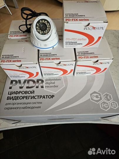 Комплект видеонаблюдения Polyvision DVR 7 камер