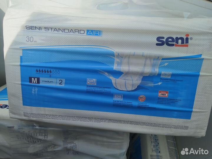 Подгузники для взрослых seni 2