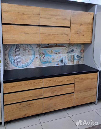 Новый Кухонный гарнитур «лофт» 2м