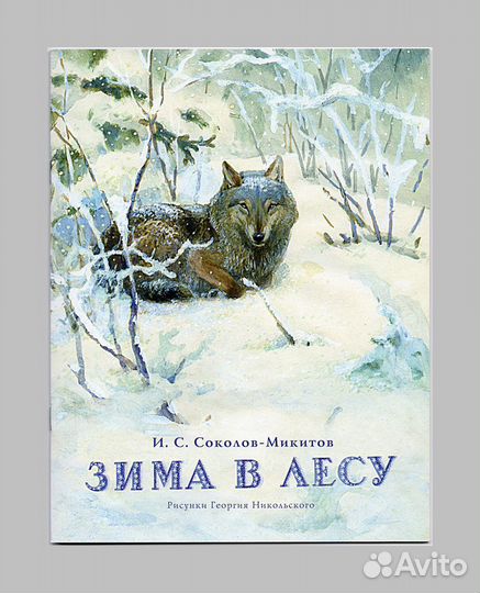 Соколов-Микитов Зима в лесу Серая Шейка детская