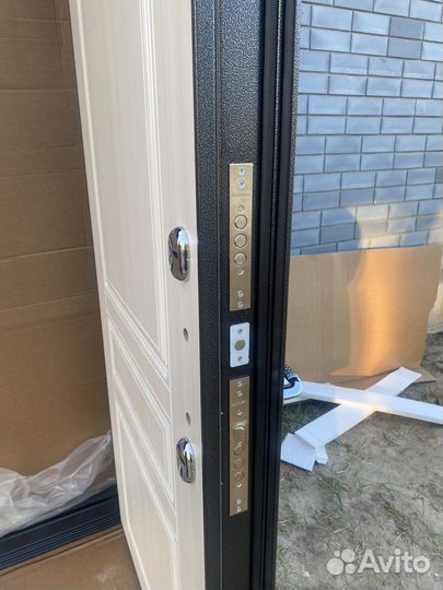 Дверь уличная с терморазрывом графит 3к уличная