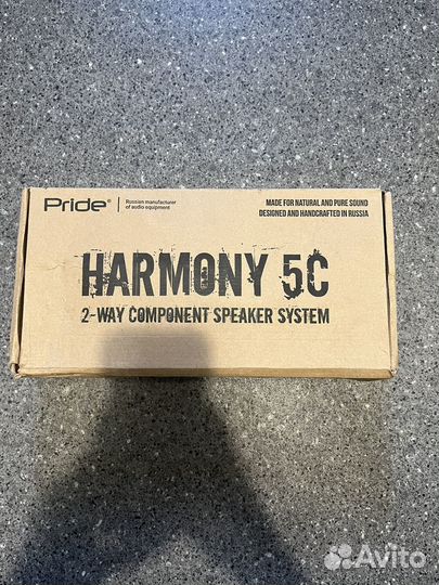 Динамики 13 см pride harmony 5c