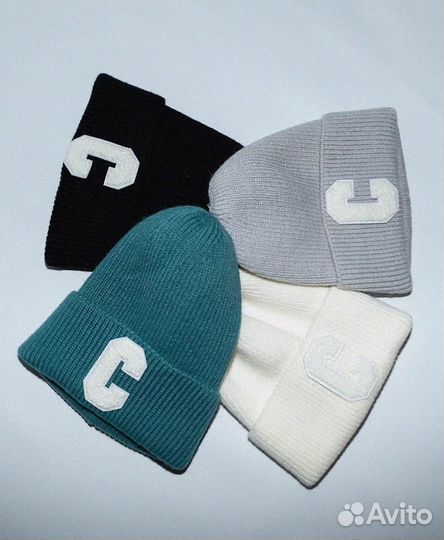 Шапка зимняя темплая из нити ангоры