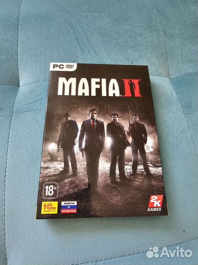 Диск Mafia 2 лицензия от 1С DVD на пк коллекционка