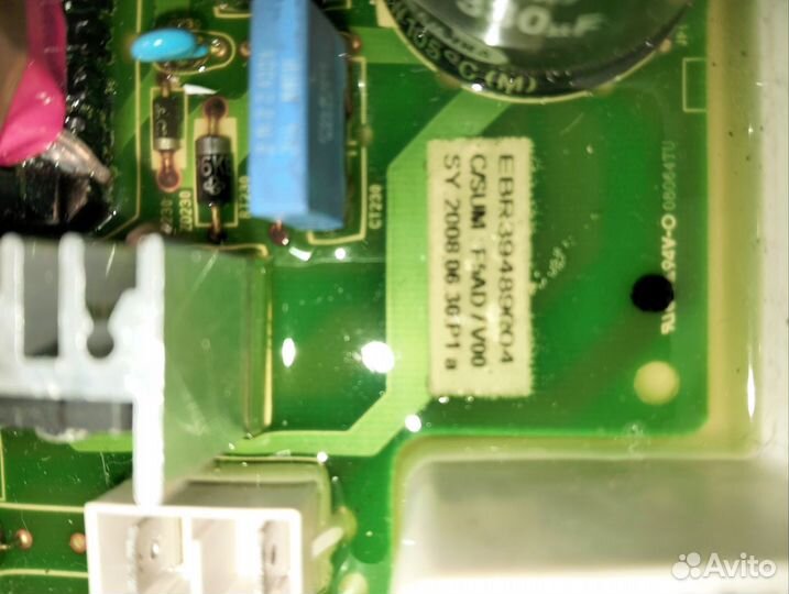 Модуль управления стиральной машины lg F1406tdsr6