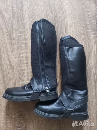 Сапоги и краги детские для верховой езды 30р