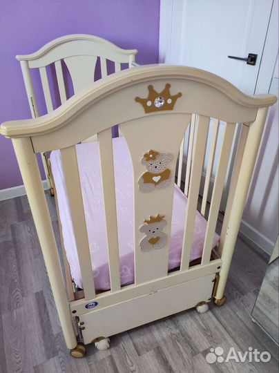 Кроватка Pali Capriccio (Италия) с матрасом