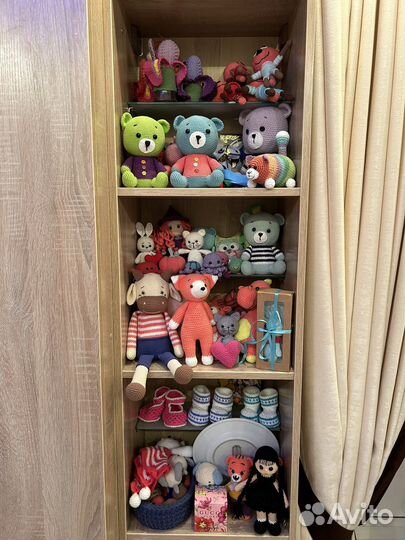 Вязаные игрушки ручной работы