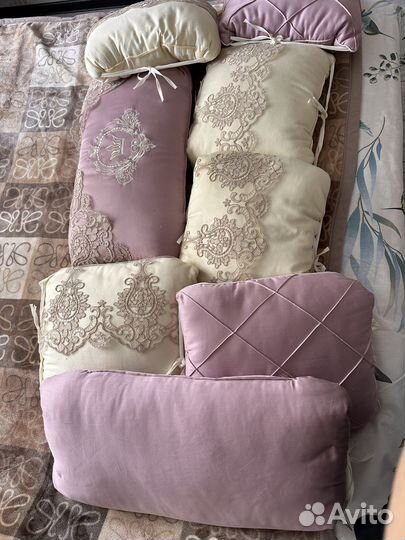 Бортики в кроватку