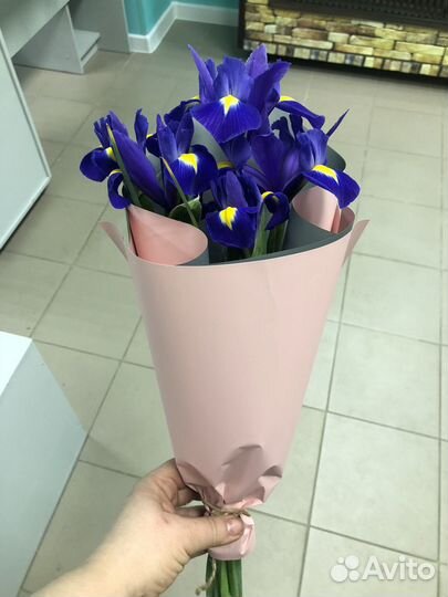 Ирисы букет