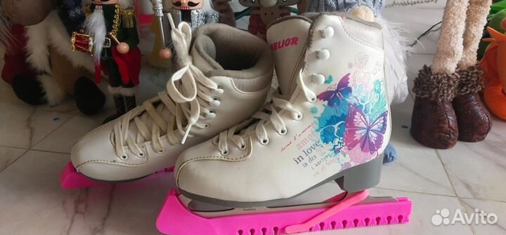 Коньки фигурные 33 размер