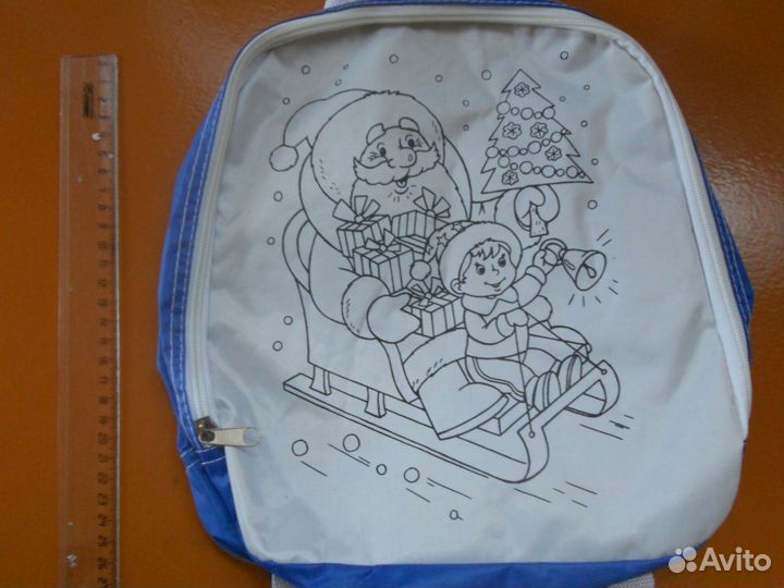 Новый рюкзак-раскраска
