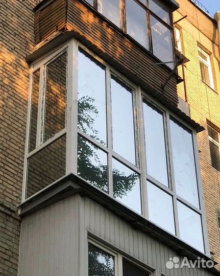 Пластиковые окна на балкон, с завода под ключ