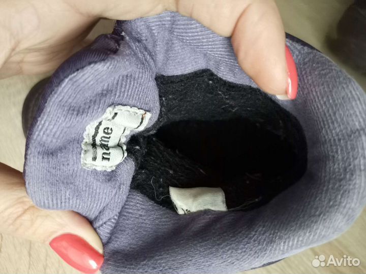 Сапожки на байке 23 размер