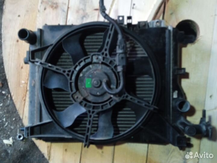 Радиатор в сборе Getz