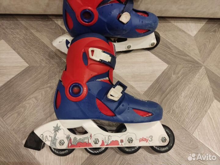 Роликовые коньки детские раздвижные