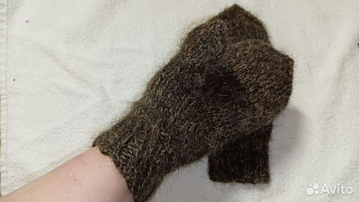 Варежки зимние