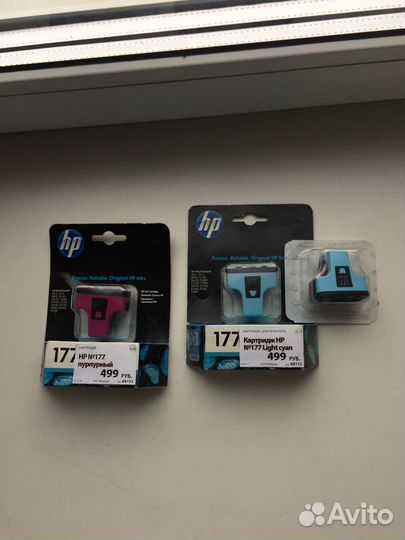 Картриджи HP 177 (новые просроченные)