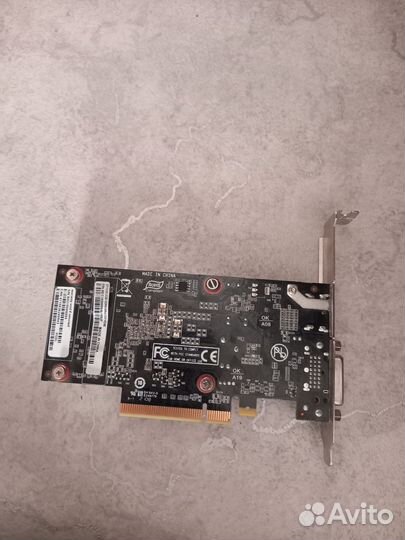 Видеокарта GeForce GT 1030 palit 2 GB
