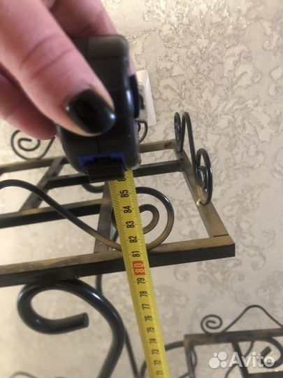 Подставка для цветов напольная металлическая