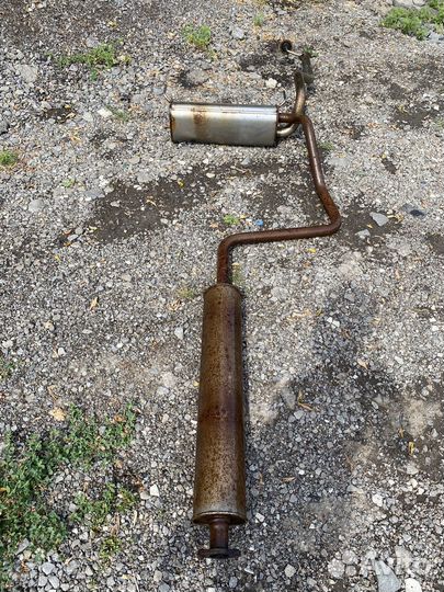 Выхлопная труба глушитель chevrolet cruze