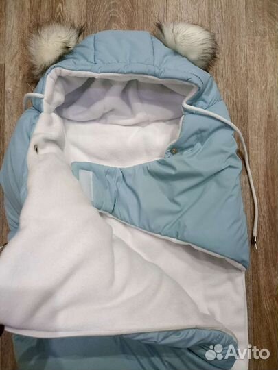 Конверт на выписку зимний