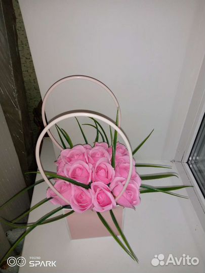 Мыльные букеты