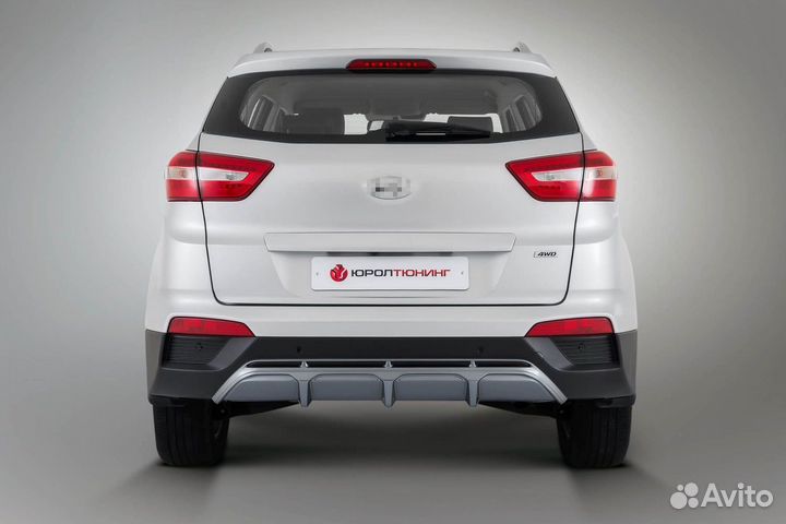 Накладка на задний бампер