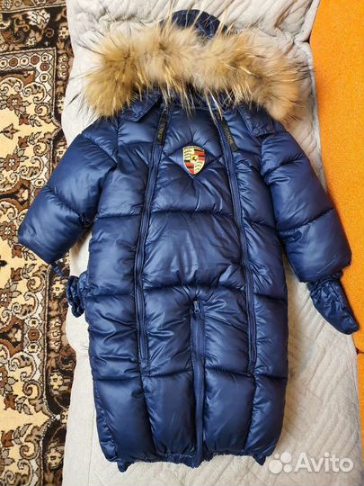 Зимний комбинезон Porsche р.80-86