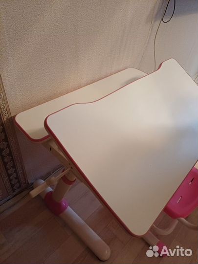 Растущая парта и стул бу