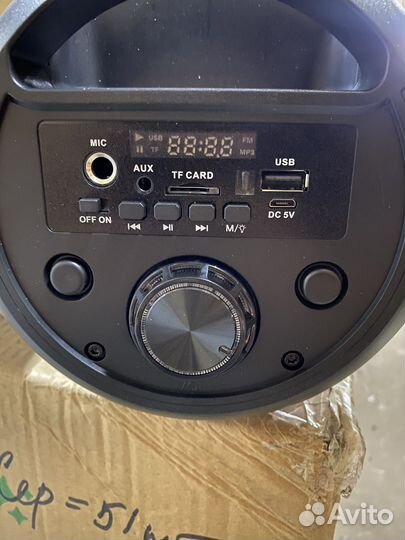 Портативная беспроводная блютуз колонка ZQS-4221